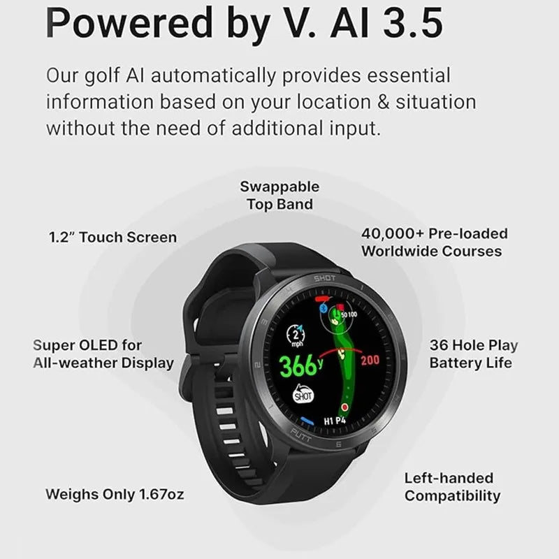 Hign-concerned T11 Pro GPS Golf Watch AMOLED Display