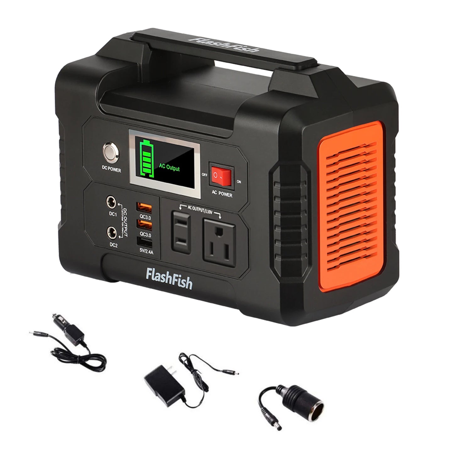 Flashfish Portable Power Station Solar Generator Camping