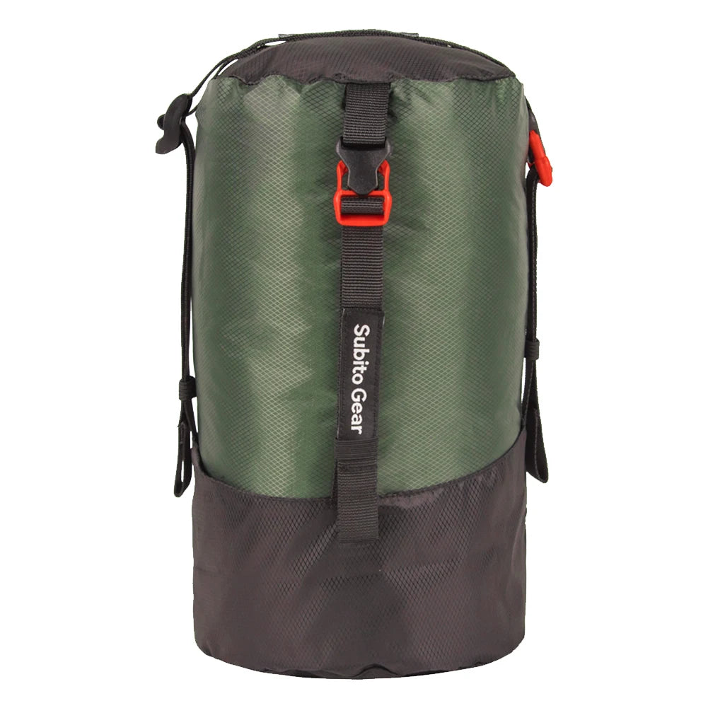 Waterproof Sleeping Bag Compression Stuff Sack For Camping