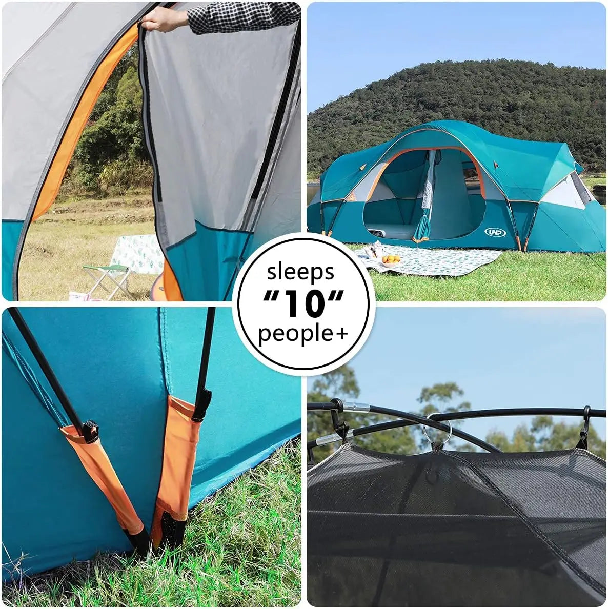 Pro Gear Sporting Goods UNP Camping Tent Family Shelter