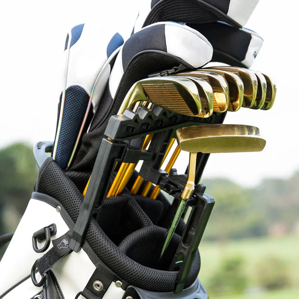 Pro Gear Sporting Goods Golf Club Rack Holds 9 Clubs