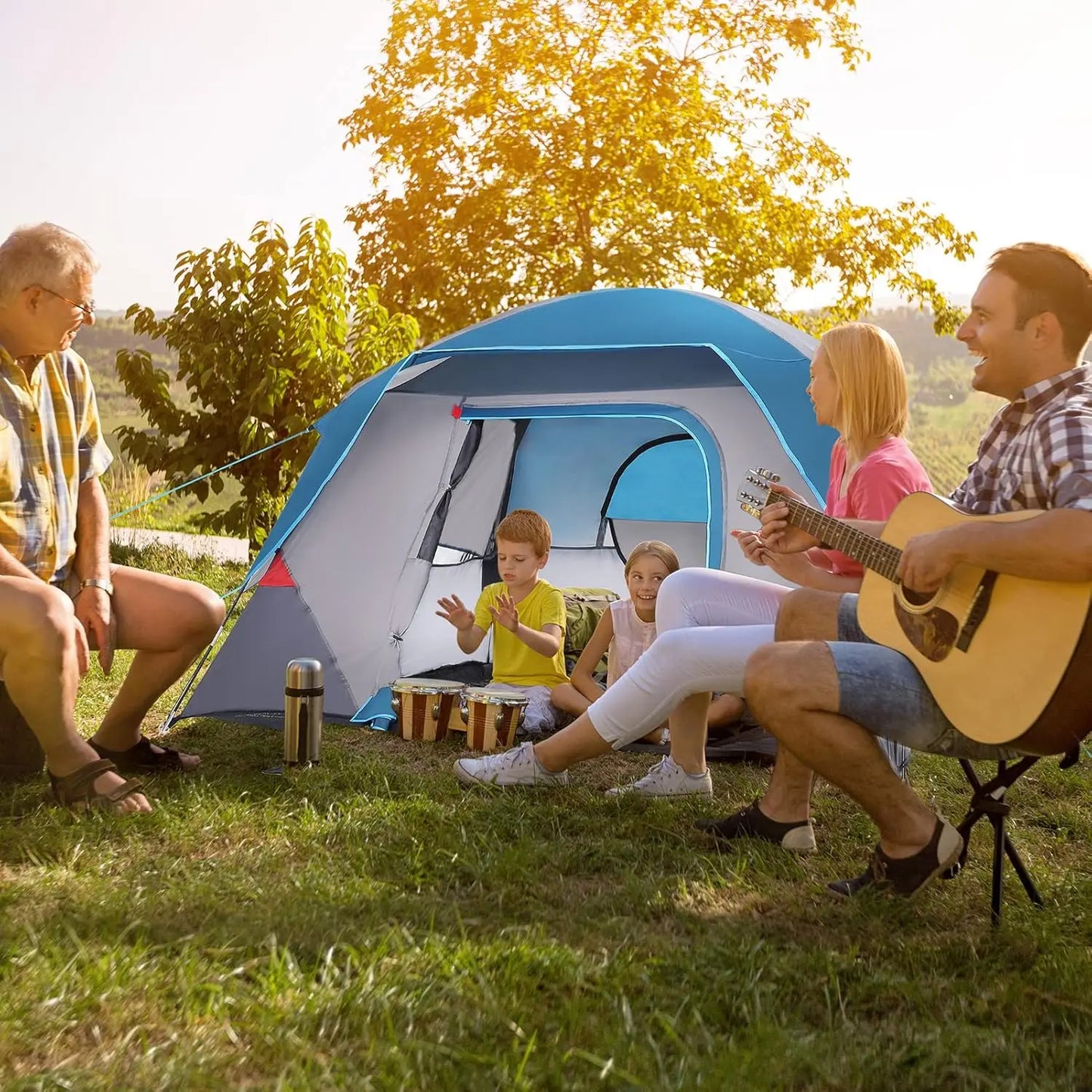 Pro Gear Sporting Goods TWISTER CK Camping Tent Easy Setup