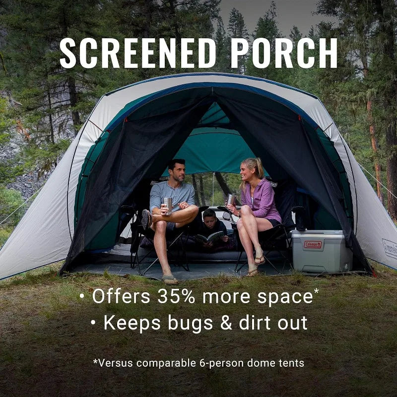 Pro Gear Sporting Goods Coleman Cabin Tent With Porch