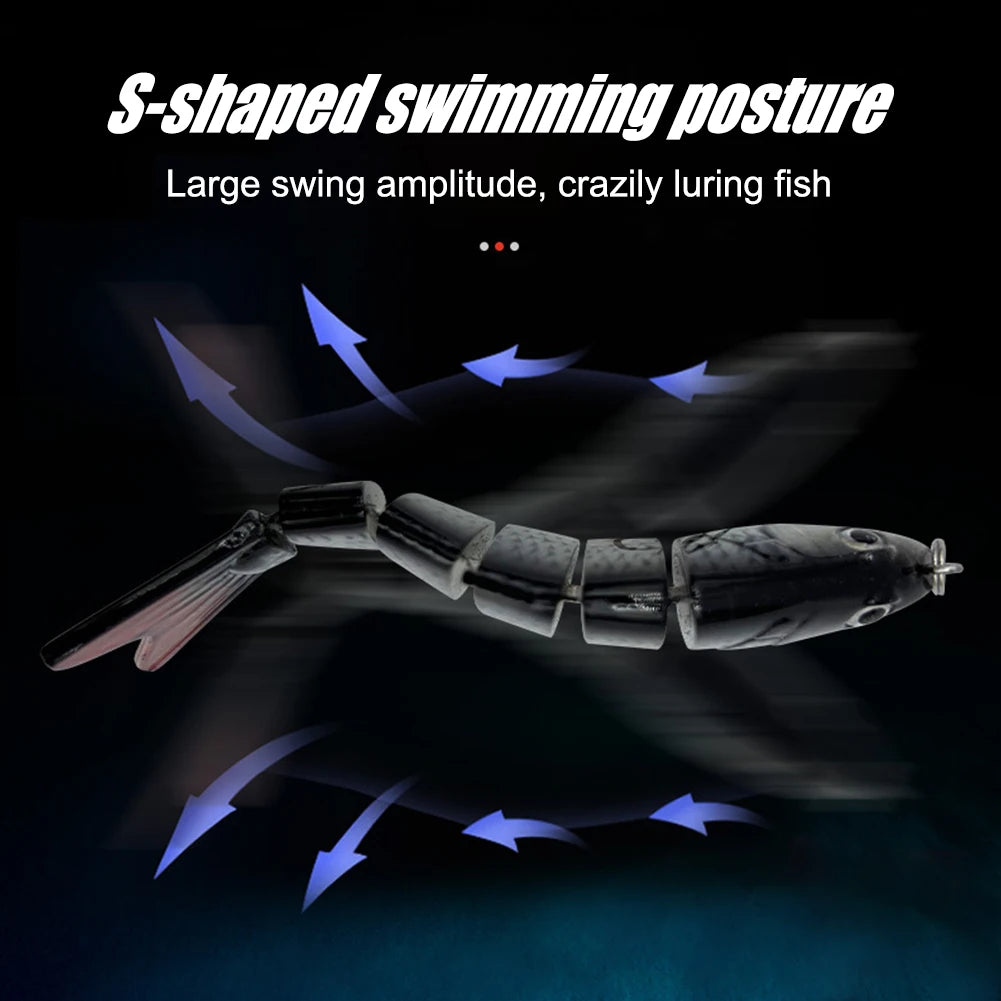 Swimbait Crankbait Bionic Multi Jointed Fishing Lures
