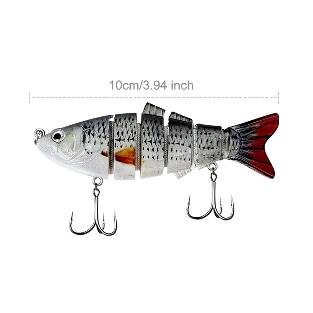 Swimbait Crankbait Bionic Multi Jointed Fishing Lures