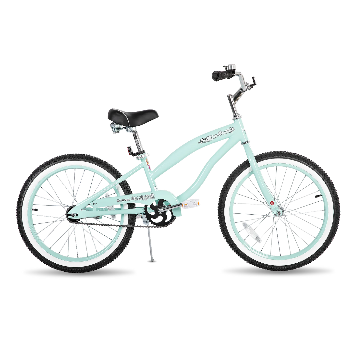 JOYSTAR Beach Cruiser Bike All Ages Single Speed Coaster Brake Sturdy Steel Frame