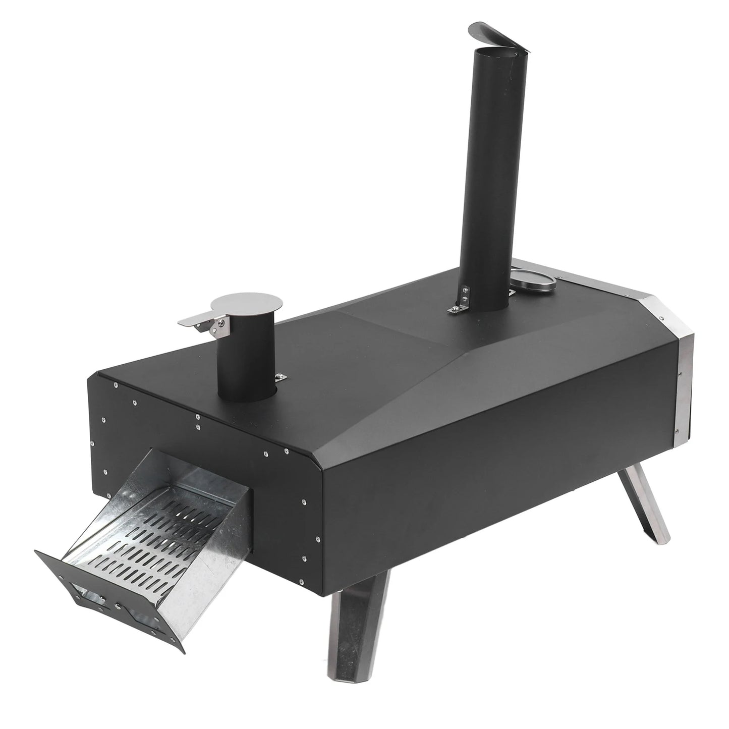 Romellar Portable Wood Fired Outdoor Pizza Oven Stainless