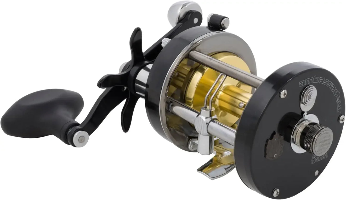 Abu Garcia Ambassadeur Round Baitcast Fishing Reel Pro