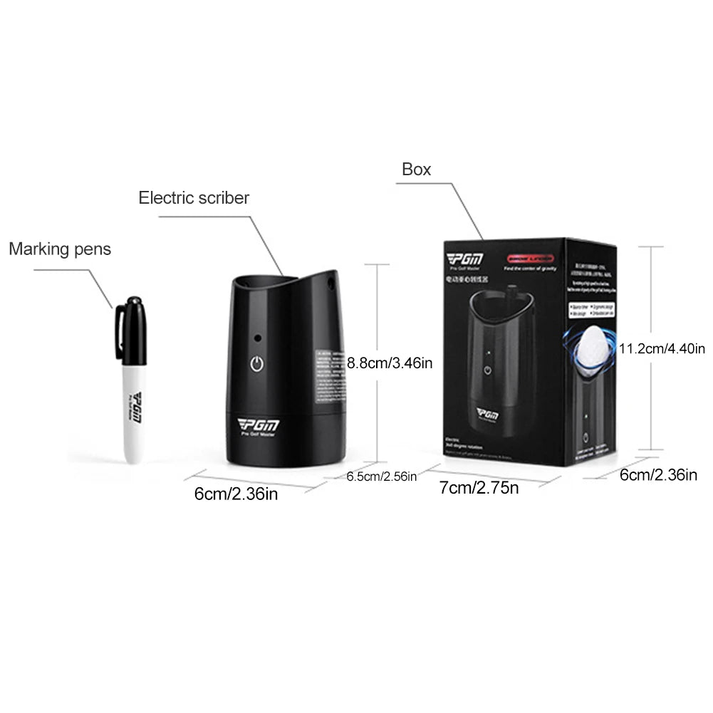 PGM Electric Golf Scriber Ball Spot Marker Training Aid