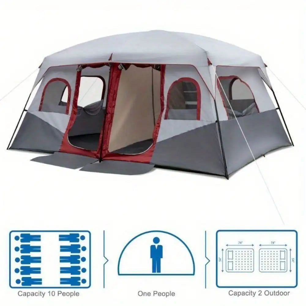 Pro Gear Sporting Goods Cabin Tent Camping Shelter