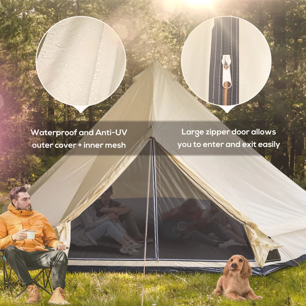 Pro Gear Sporting Goods Luxury Mongolian Glamping Bell Tent