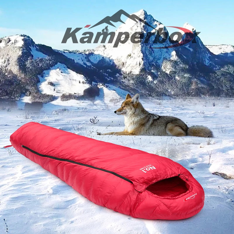 CN Guangdong Winter Ultralight Down Blend Sleeping Bag