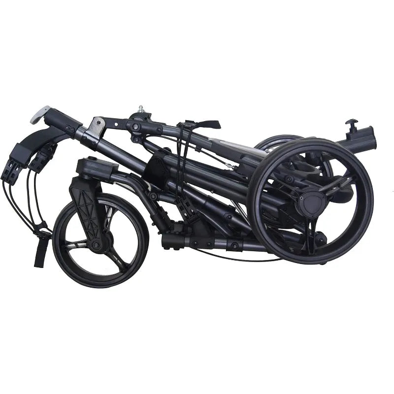 YTYIN Golf Push Cart 3 Wheel With 360 Rotating Front Wheel