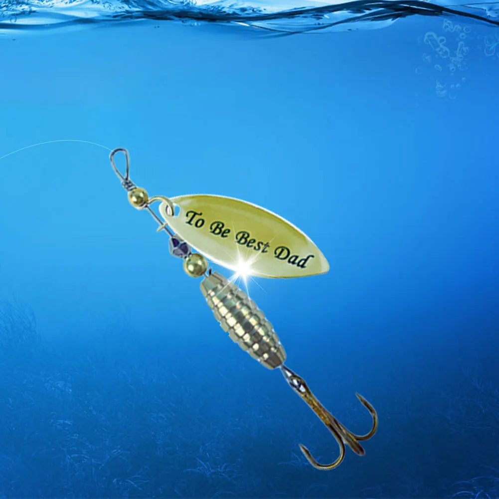 APWIKOGER Metal Spoon Spinner Fishing Lures Crankbaits Kit