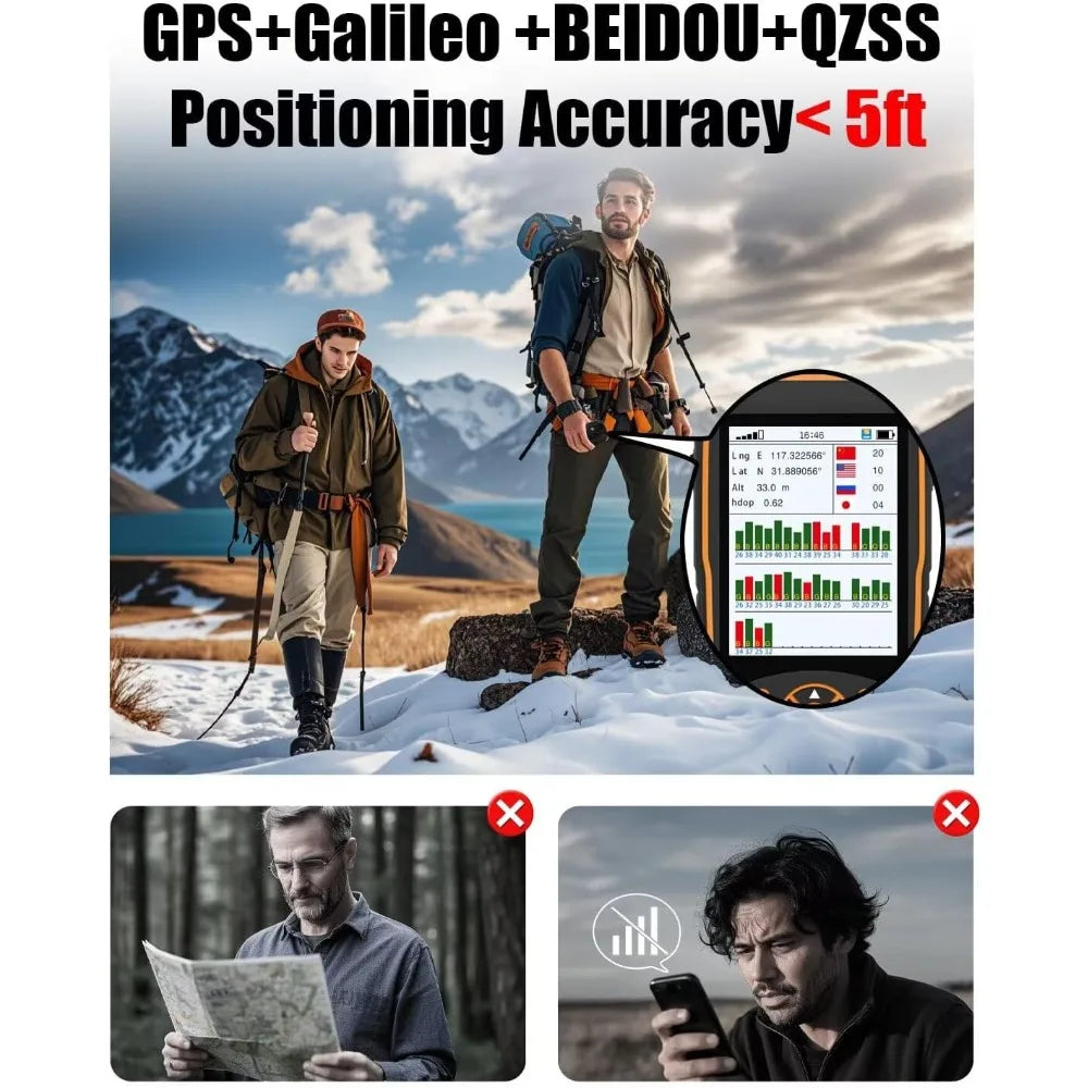 A8 Handheld GPS Navigator For Outdoor Hiking