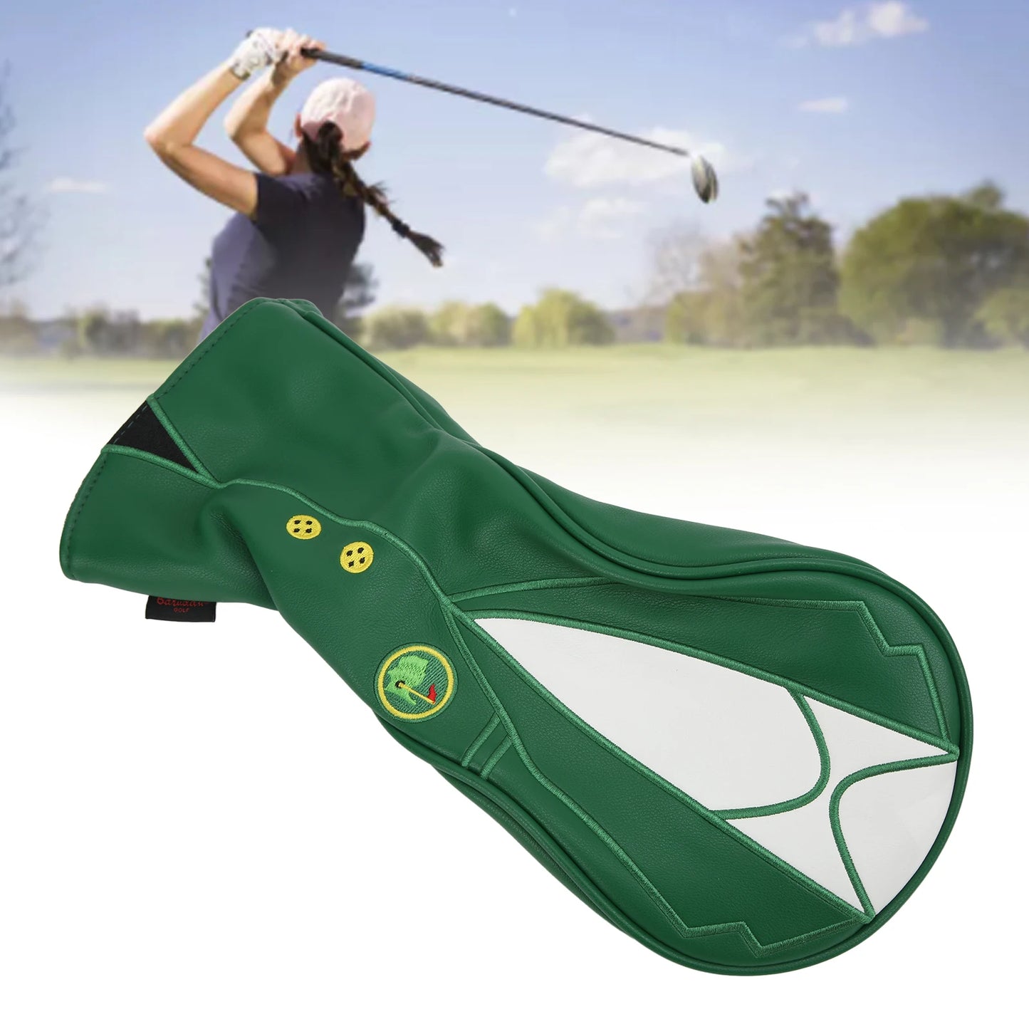 Pro Gear Sporting Goods Golf Head Covers PU Leather