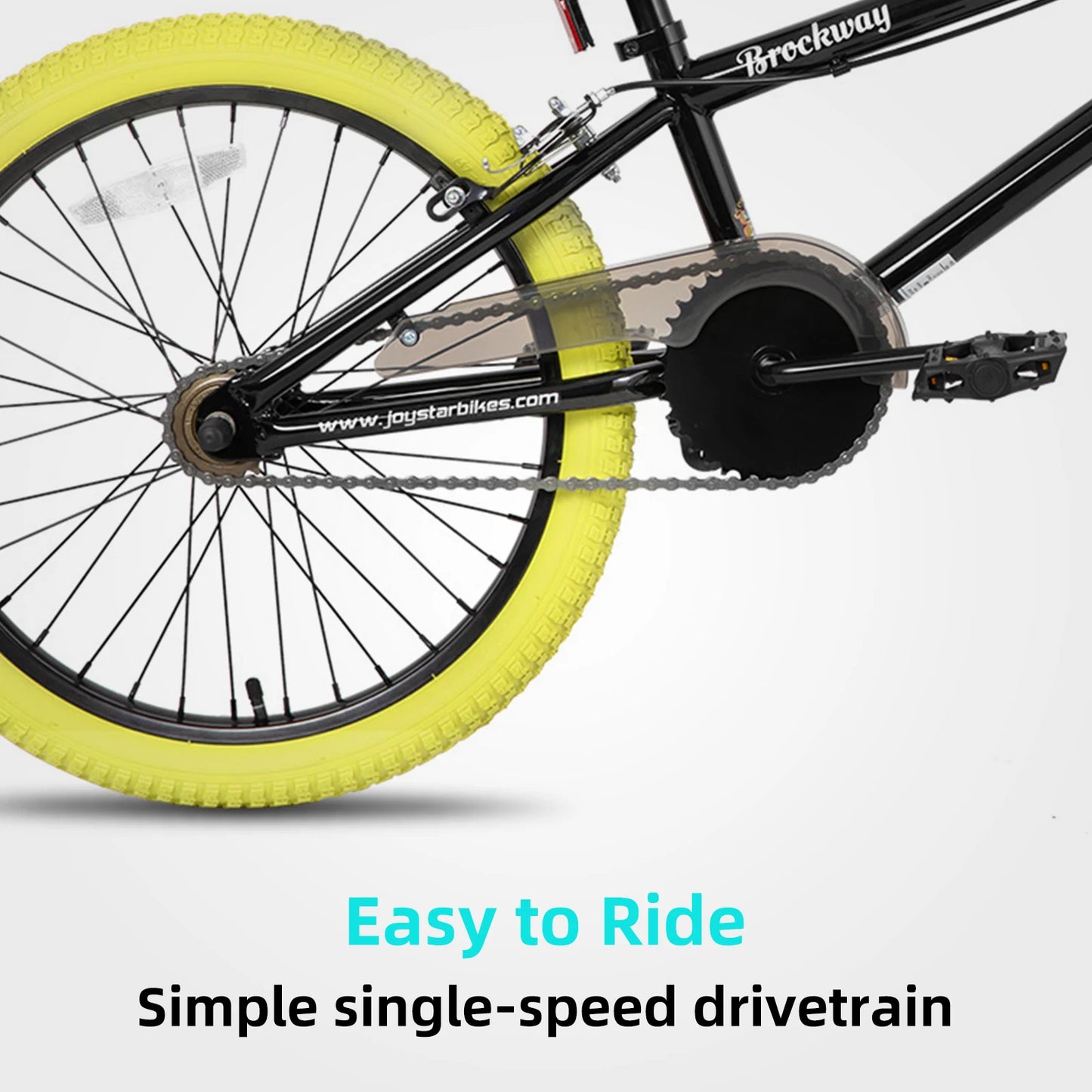 JOYSTAR Brockway Freestyle Kids BMX Bike for Beginners