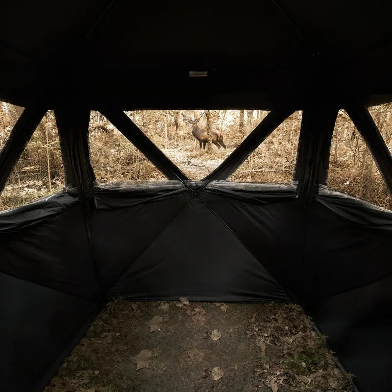 Portable 270 Degree See Through Ground Hunting Blind 1 2