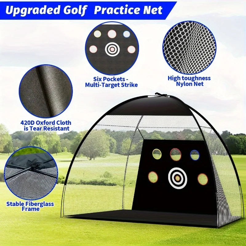 Pro Gear Sporting Goods Golf Practice Net Deluxe Training