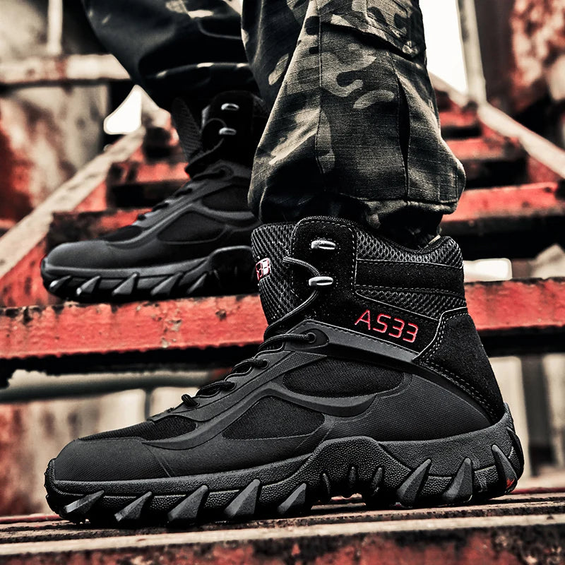 Louis Kadh Tactical Outdoor Boots Durable Hiking Comfort