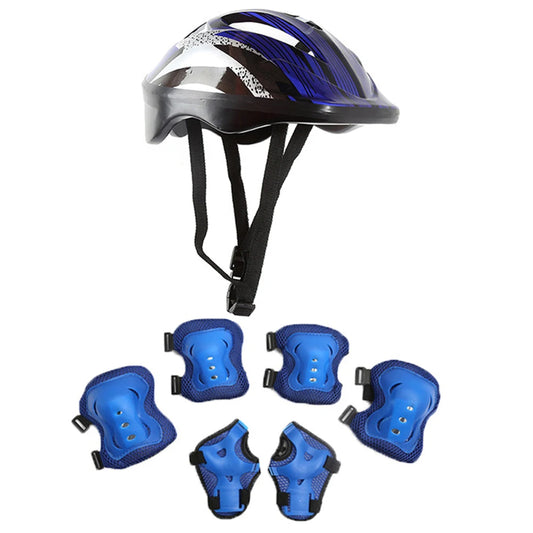 Kids Safety Ride Protection Gear Set Helmet For Skateboard Scooter