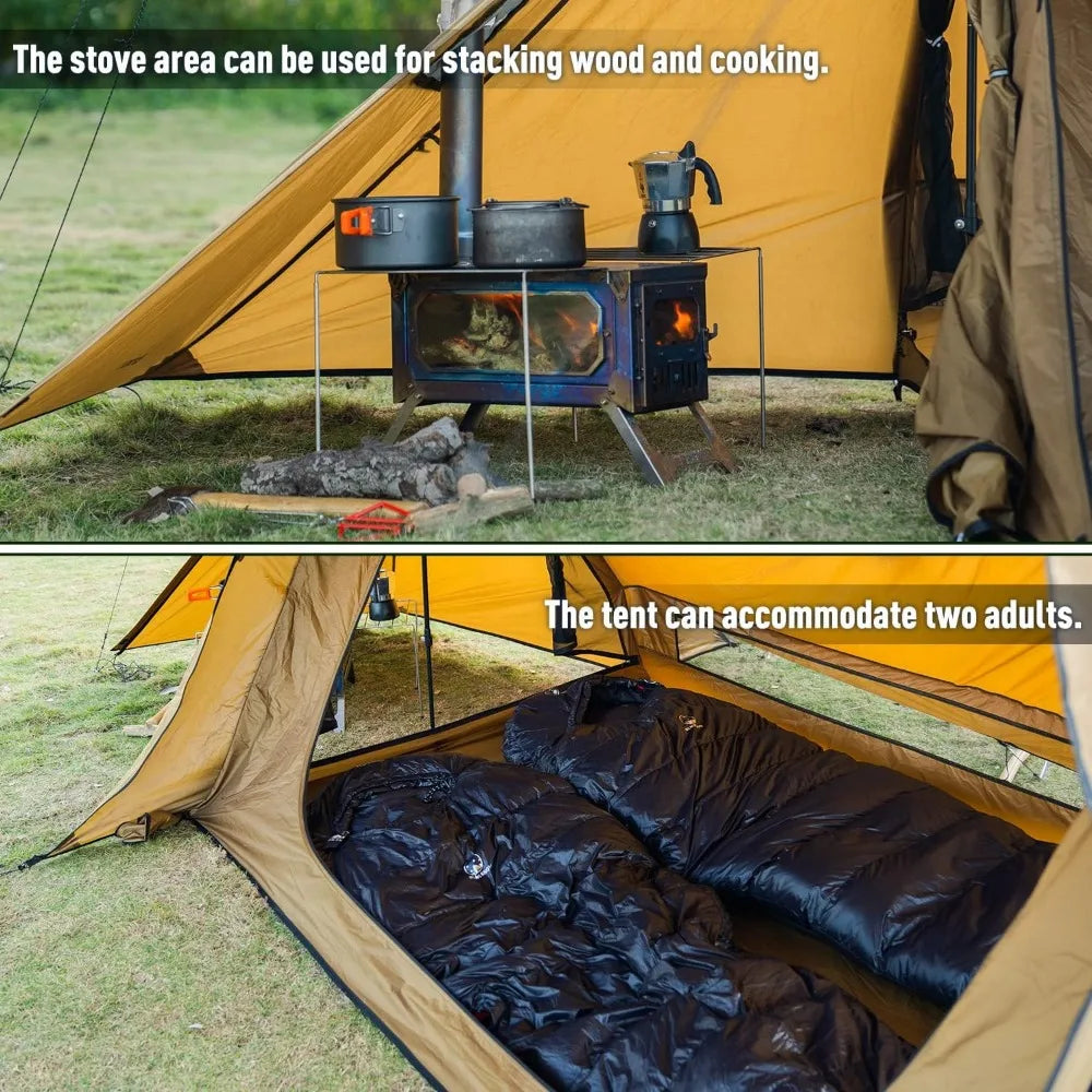 Pro Gear Sporting Goods Stovehut 70 Hot Tent With Poles