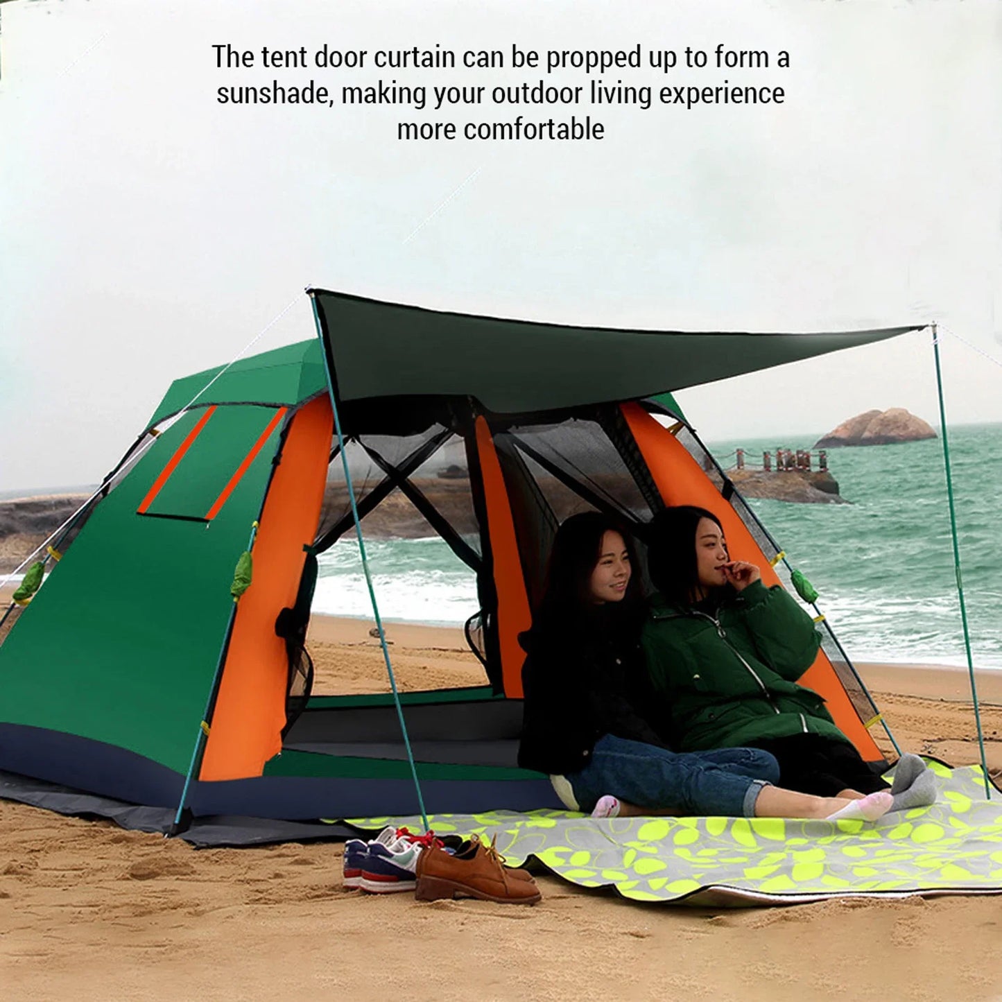 Pro Gear Outdoor Automatic Quick Open Camping Tent Ultra
