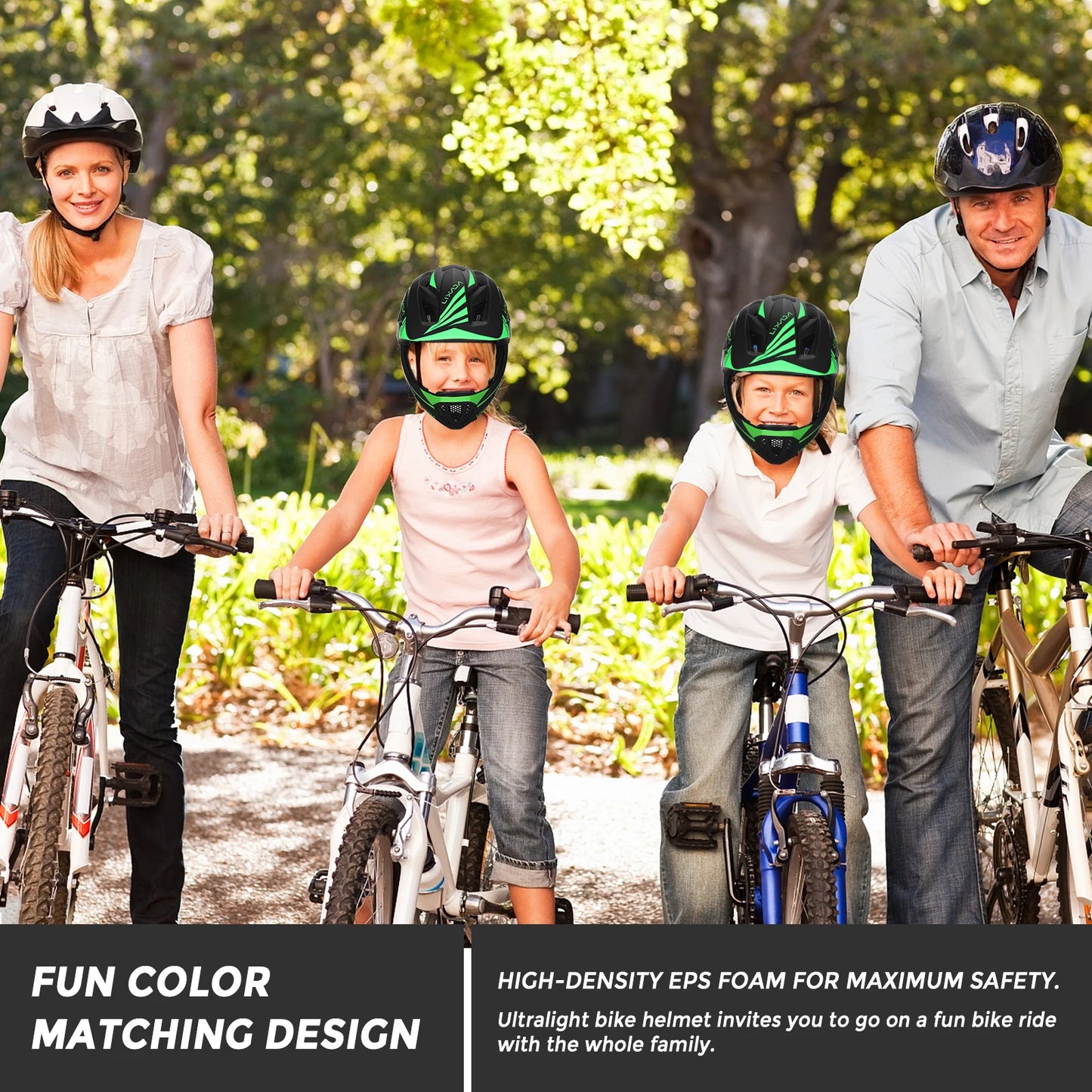 Hilitand Kids Bicycle Helmet for Sports Safety
