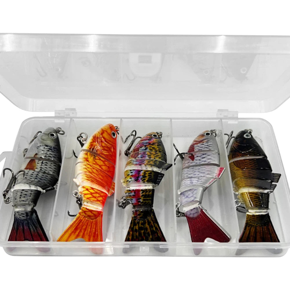 Swimbait Crankbait Bionic Multi Jointed Fishing Lures
