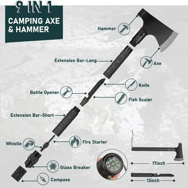 Survival Gear Kit With First Aid And Tools