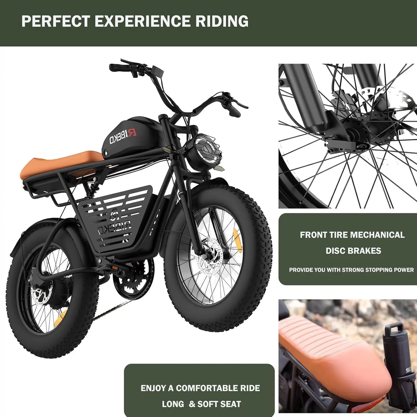 CT20Pro Dual Motor Electric Fat Tire Ebike Long Range
