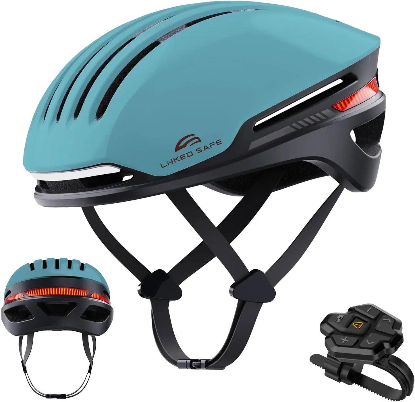 Smart Bike Helmet With Speakers And LEDs