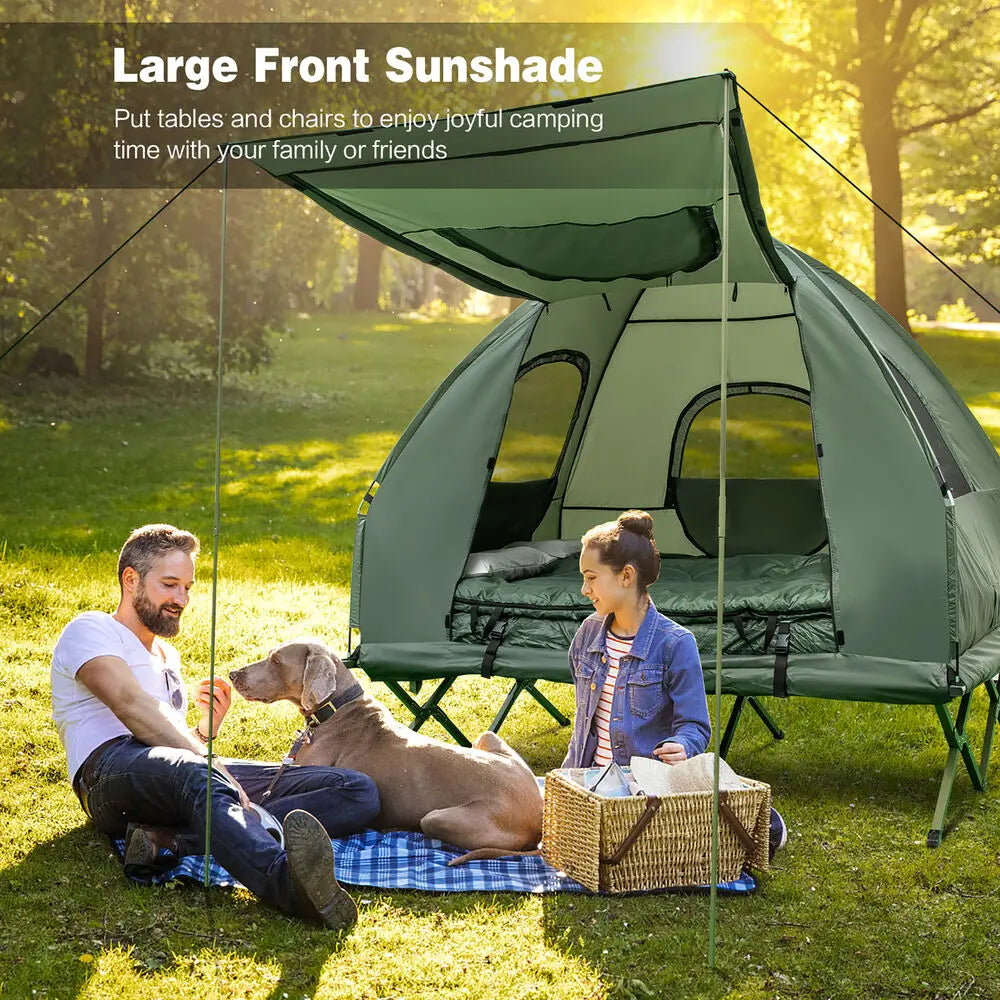 Pro Gear Sporting Goods 2 Person Tent Cot With Airbed