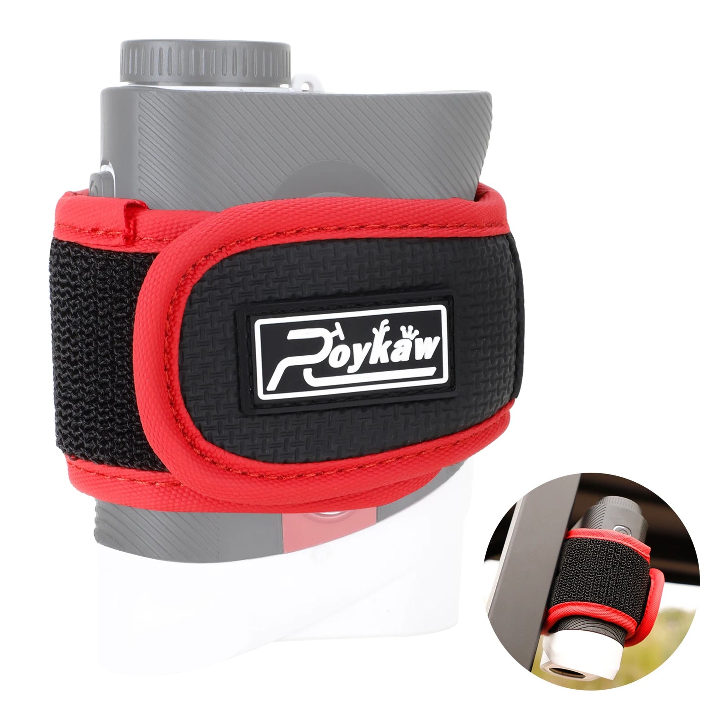 Roykaw Rangefinder Wrap Mount For Golf Cart Frame Accessory