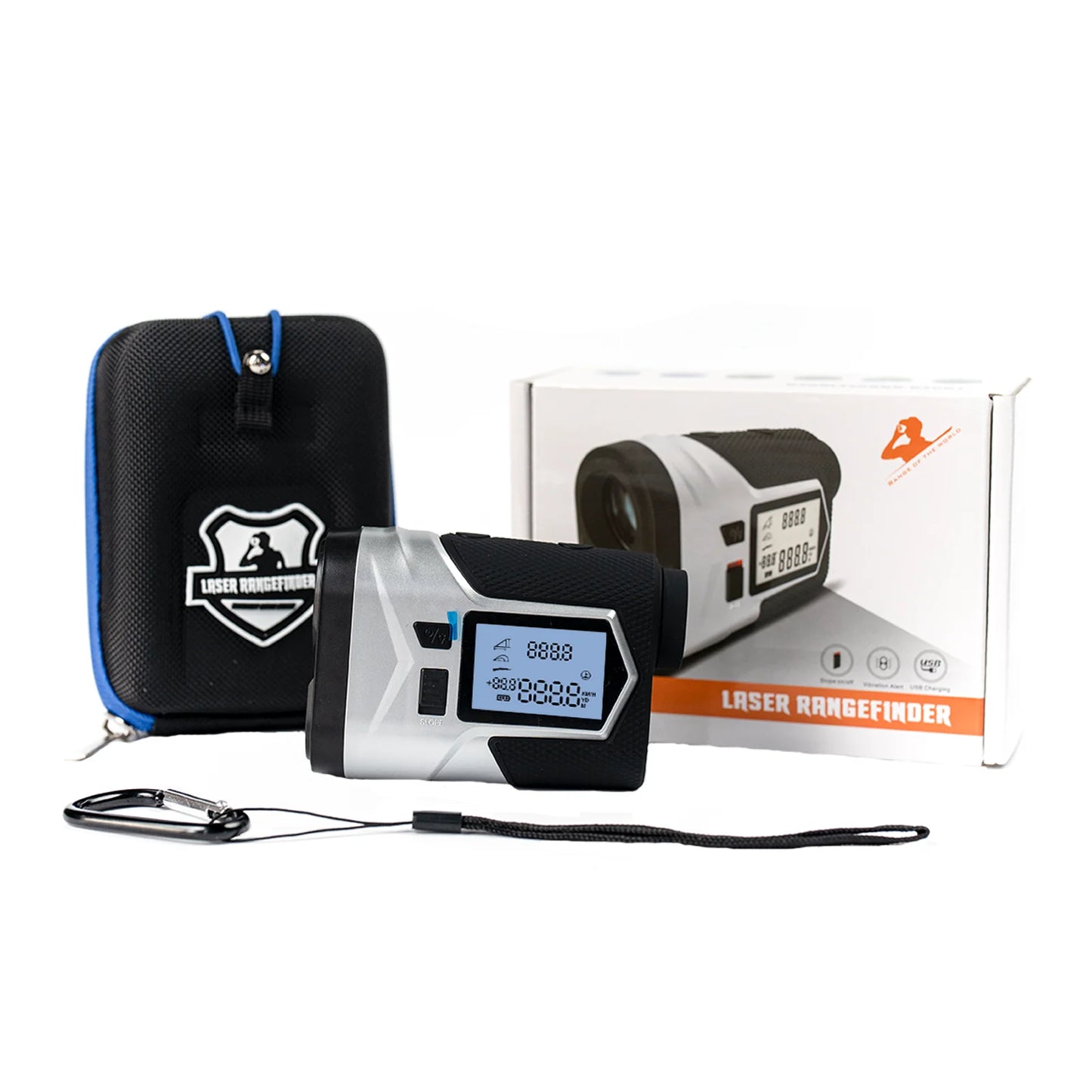 ARTBULL Golf Laser Rangefinder Slope Flag Lock Vibration
