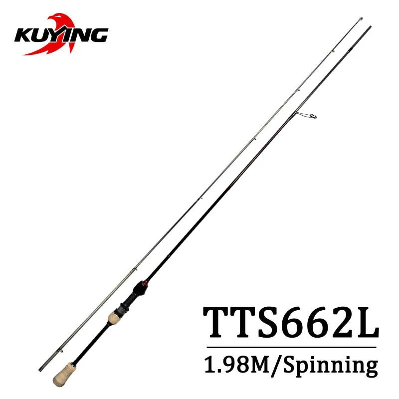 KUYING Teton Super Ultra Soft Baitcasting Spinning RodCombo