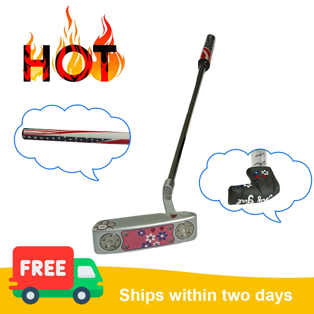 Pro Gear Sporting Goods Floral Cartoon Golf Putter Deluxe