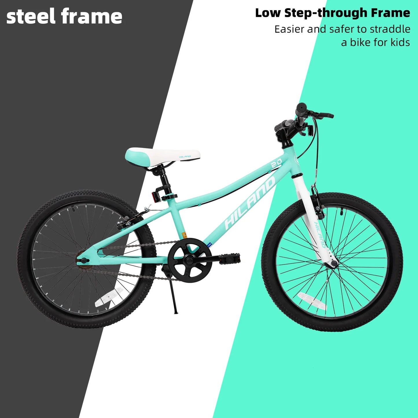 Joystar Kids Mountain Bike For Boys And Girls Dual Handbrakes
