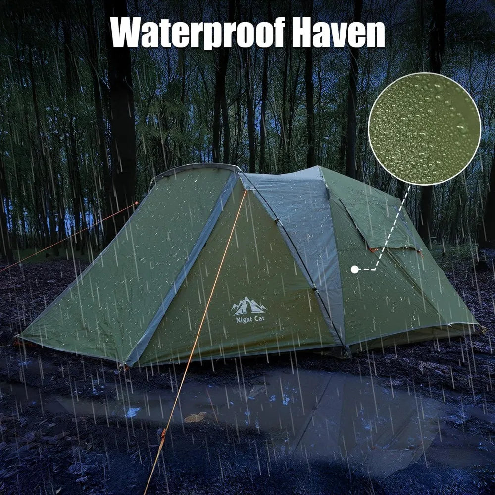 Pro Gear Sporting Goods 3 Person Cabin Tent With Vestibule