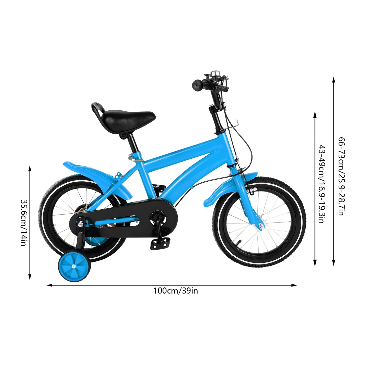 Fork Unisex Kids Bike Carbon Steel Frame