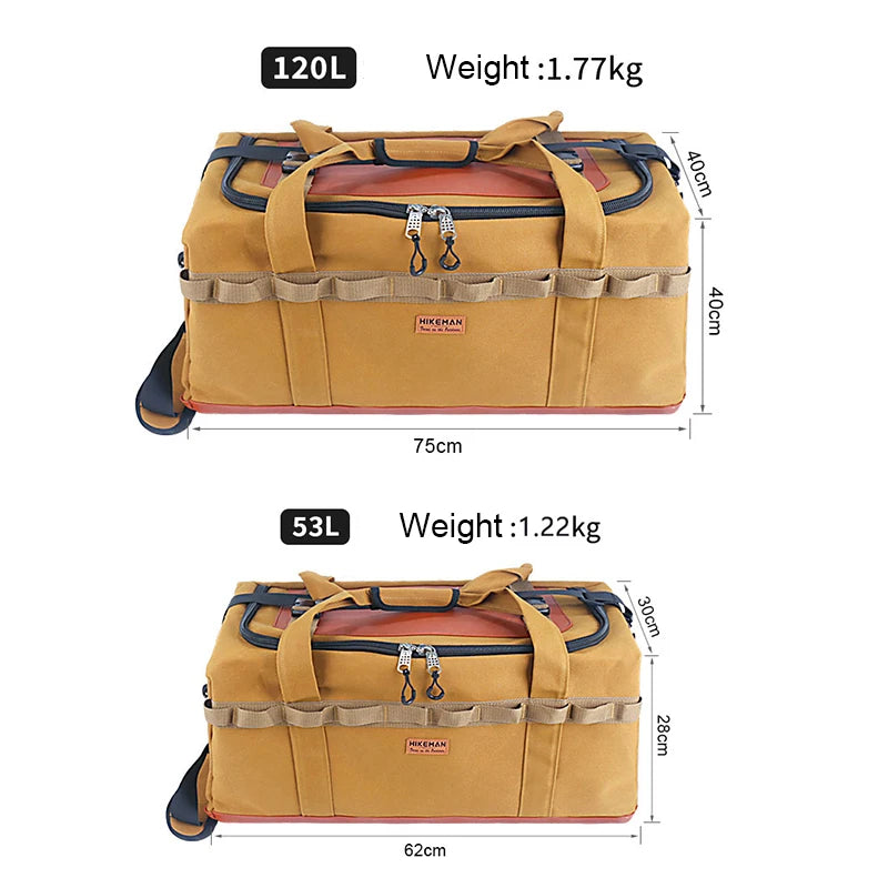 Large Camping Storage Bag Outdoor Hiking Meal Organizer