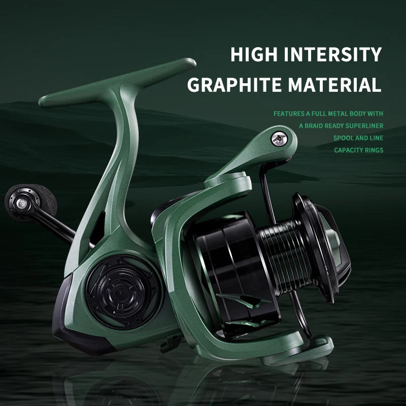 Rooblinos Spinning Fishing Reel High Performance Saltwater