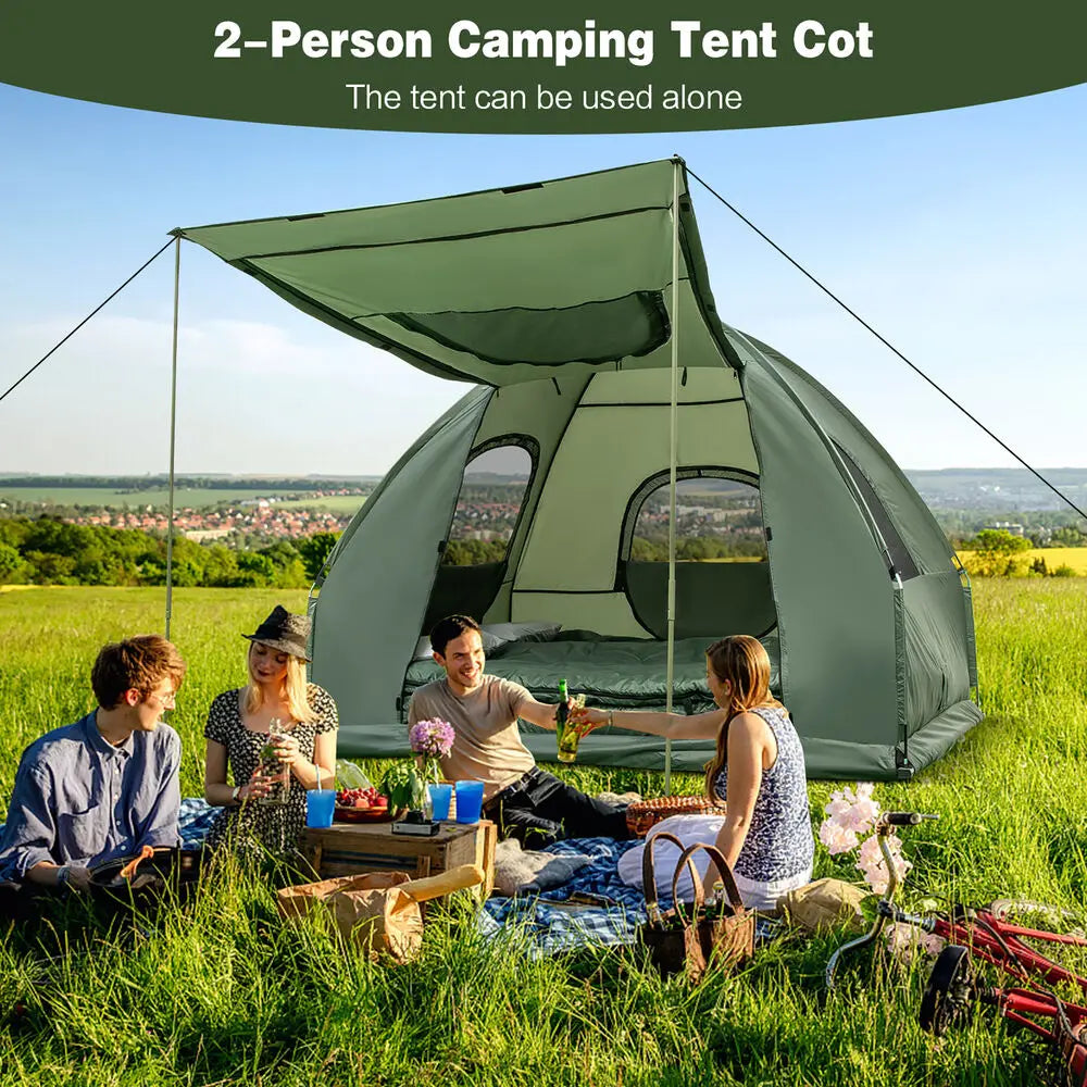 Pro Gear Sporting Goods 2 Person Tent Cot With Airbed