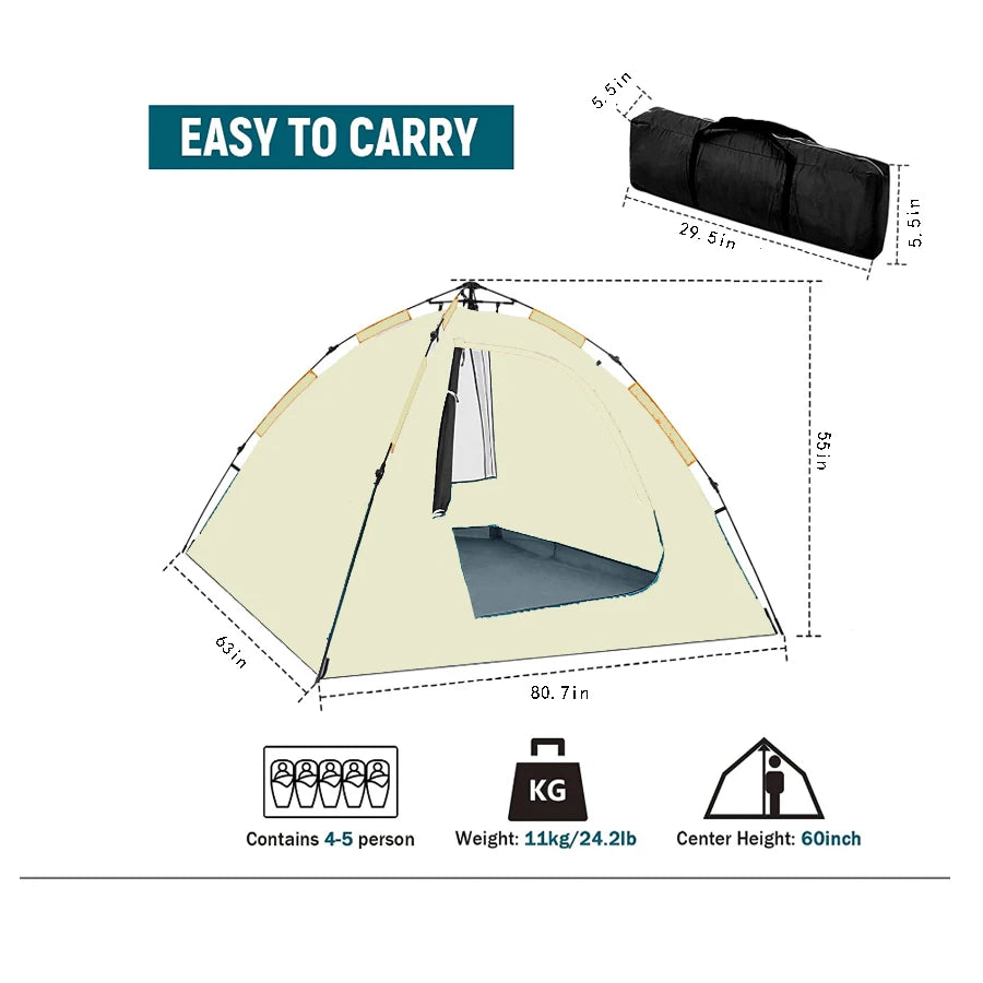 Pro Gear Sporting Goods Portable Backpack Tent Waterproof