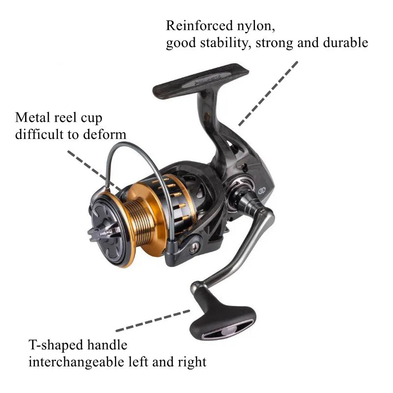 High Torque Spinning Fishing Reel 13 1 BB CNC Aluminum
