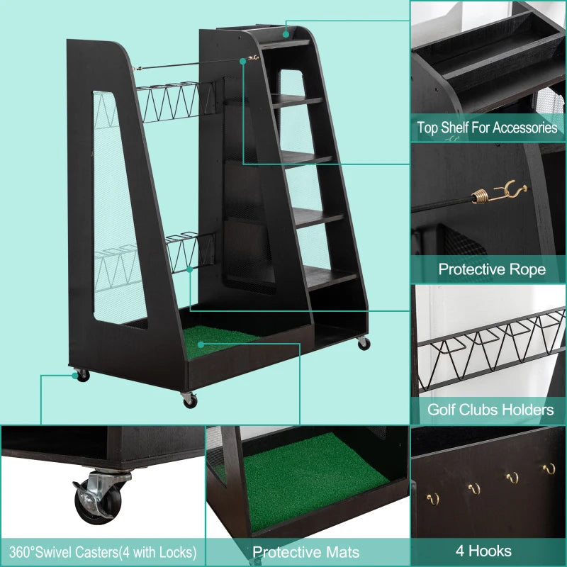 Pro Gear Sporting Goods Golf Bag Organizer for Garage