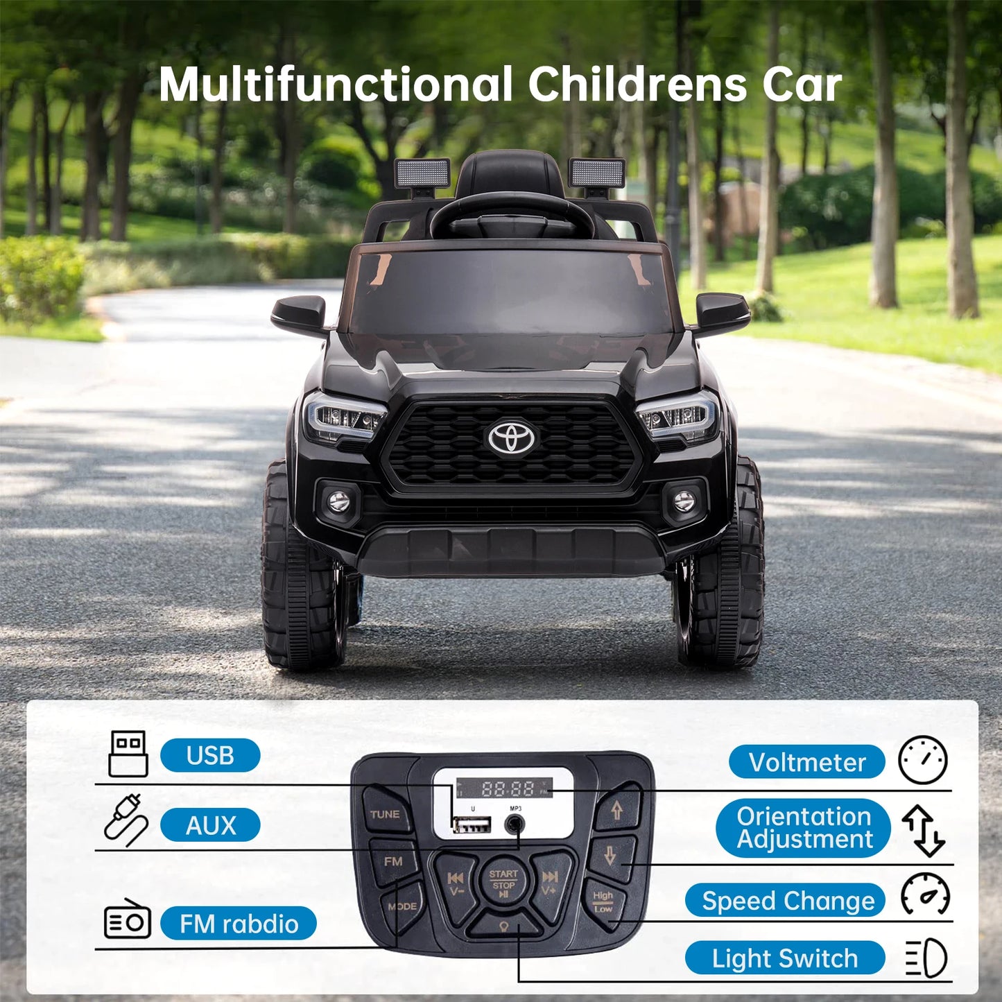 Electronic 12V Kids Electric Ride Car With Remote Control