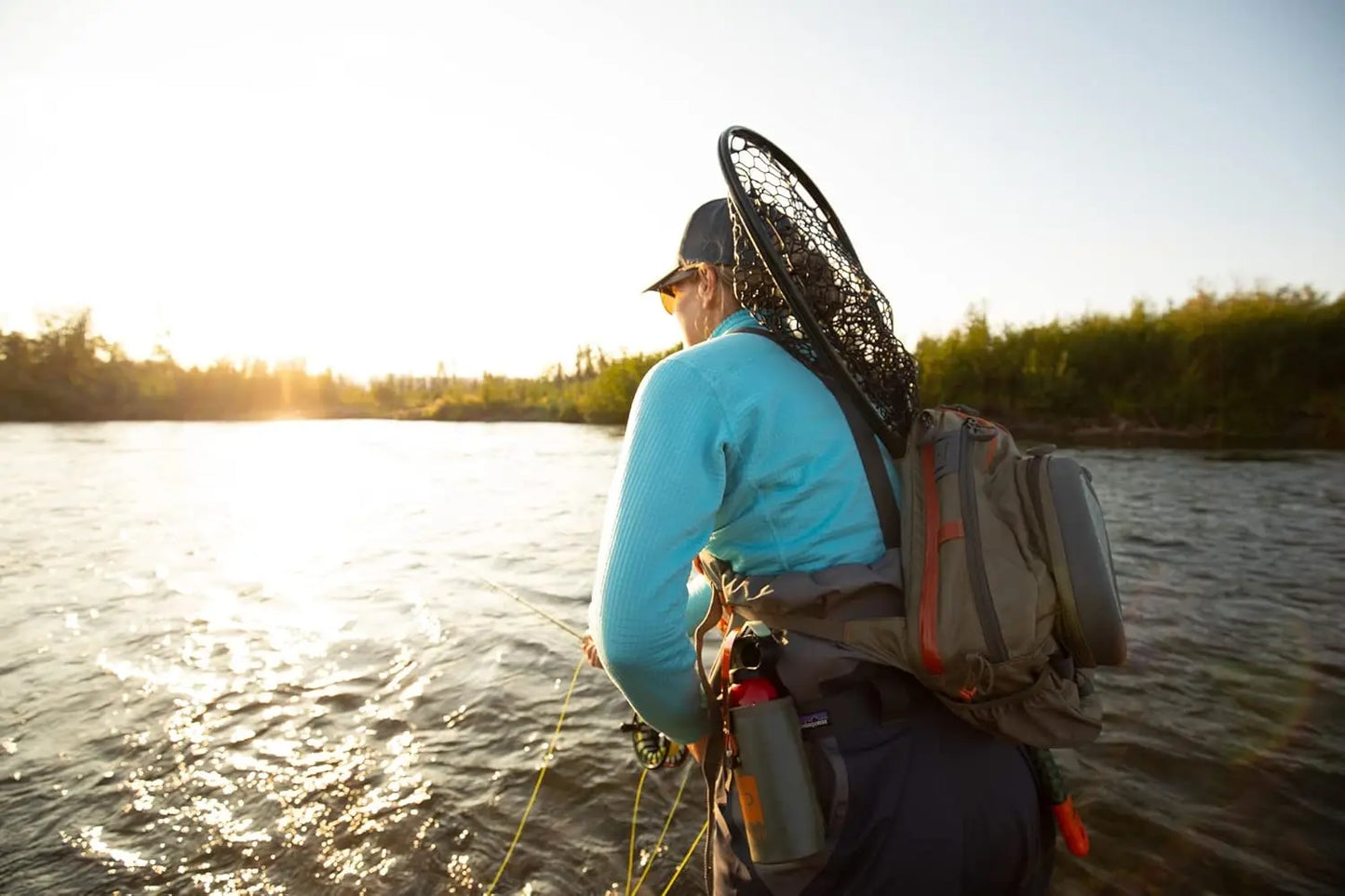 Hign Concerned Summit Fly Fishing Sling Pack Hypalon
