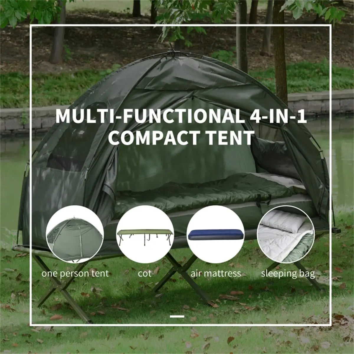 Pro Gear Sporting Goods Portable Foldable Camping Tent