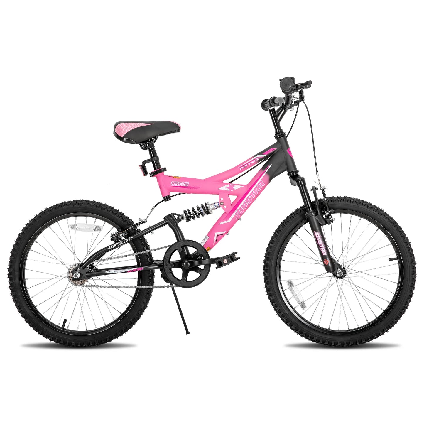JOYSTAR Kids Mountain Bike Dual Suspension For Ages 5 To 13 With Steel Frame And Durable Braking